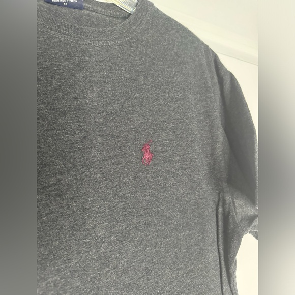 🍓6/$15🍓 Dark Gray Polo Ralph Lauren Tshirt - Picture 4 of 5
